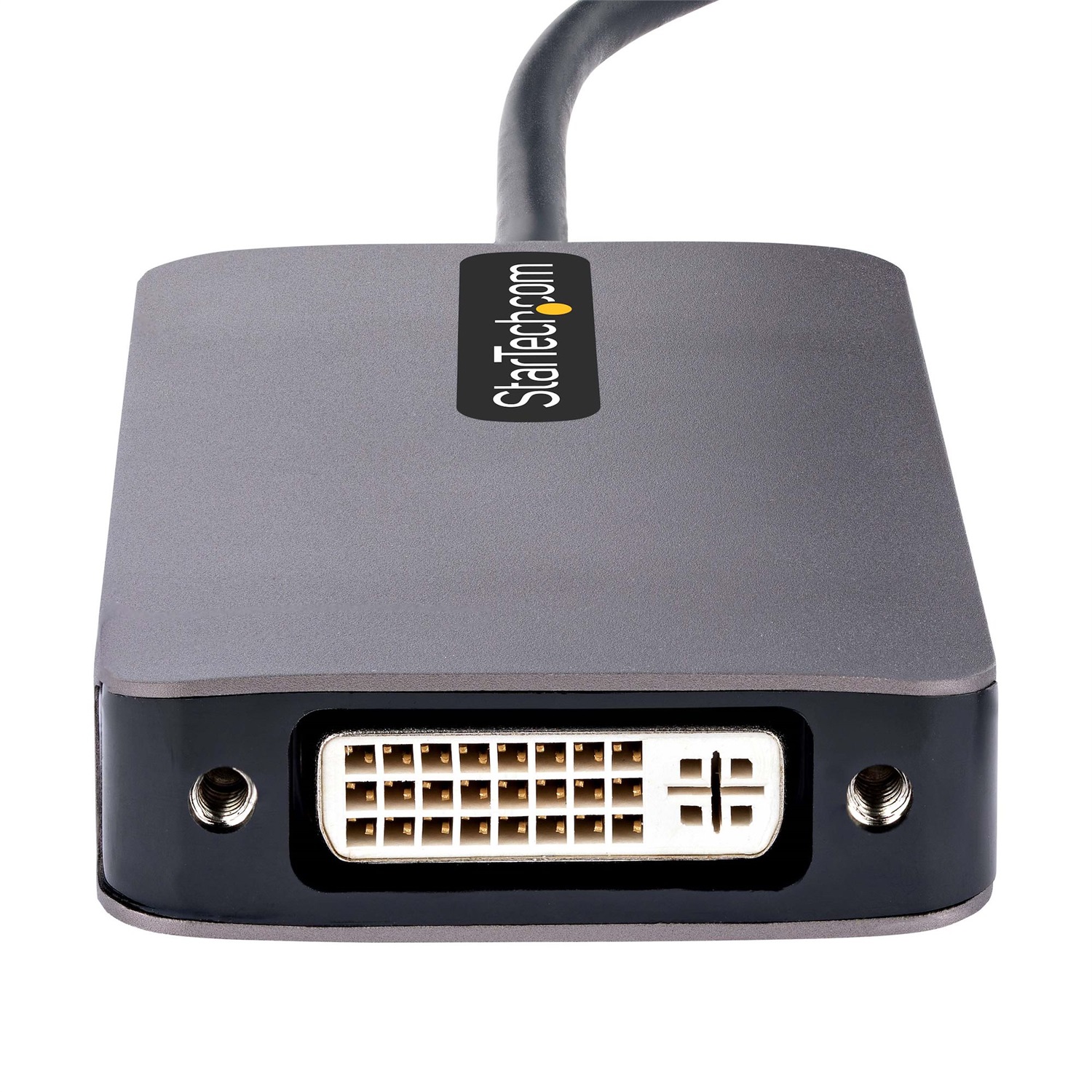 StarTech.com Adattatore USB C a HDMI, DVI e VGA - Multiporta fino a 4K 60Hz, Compatibile con Thunderbolt 3 e 4, in Alluminio - Modello 118-USBC-HDMI-VGADVI