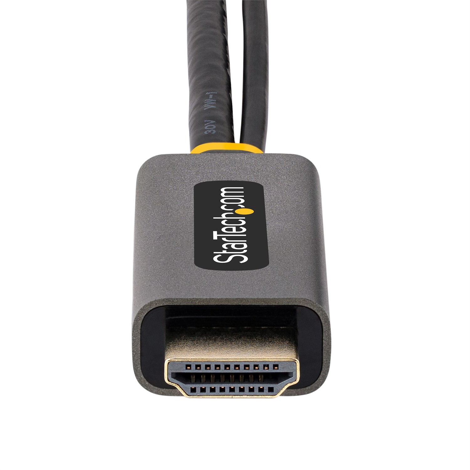 StarTech.com Cavo adattatore HDMI a DisplayPort da 30 cm - Convertitore attivo HDMI 2.0 a DP 1.2, 4K 60Hz, HDR, alimentato tramite USB - Compatibile con notebook/PC
