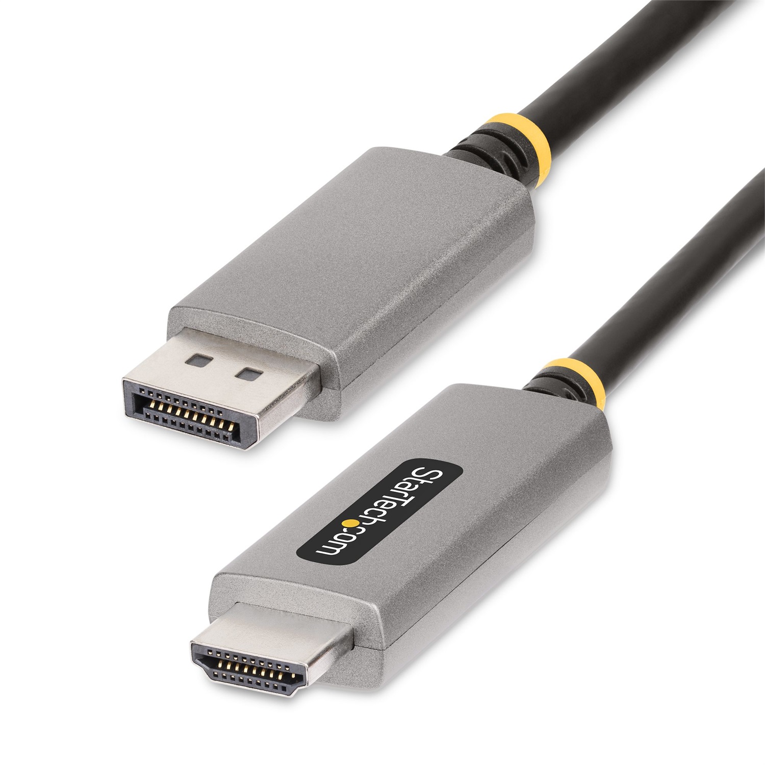 StarTech.com Cavo adattatore DisplayPort a HDMI 2 m, 8K 60Hz, 4K 144Hz, HDR10, Convertitore video attivo da DisplayPort 1.4 a HDMI 2.1, M/M