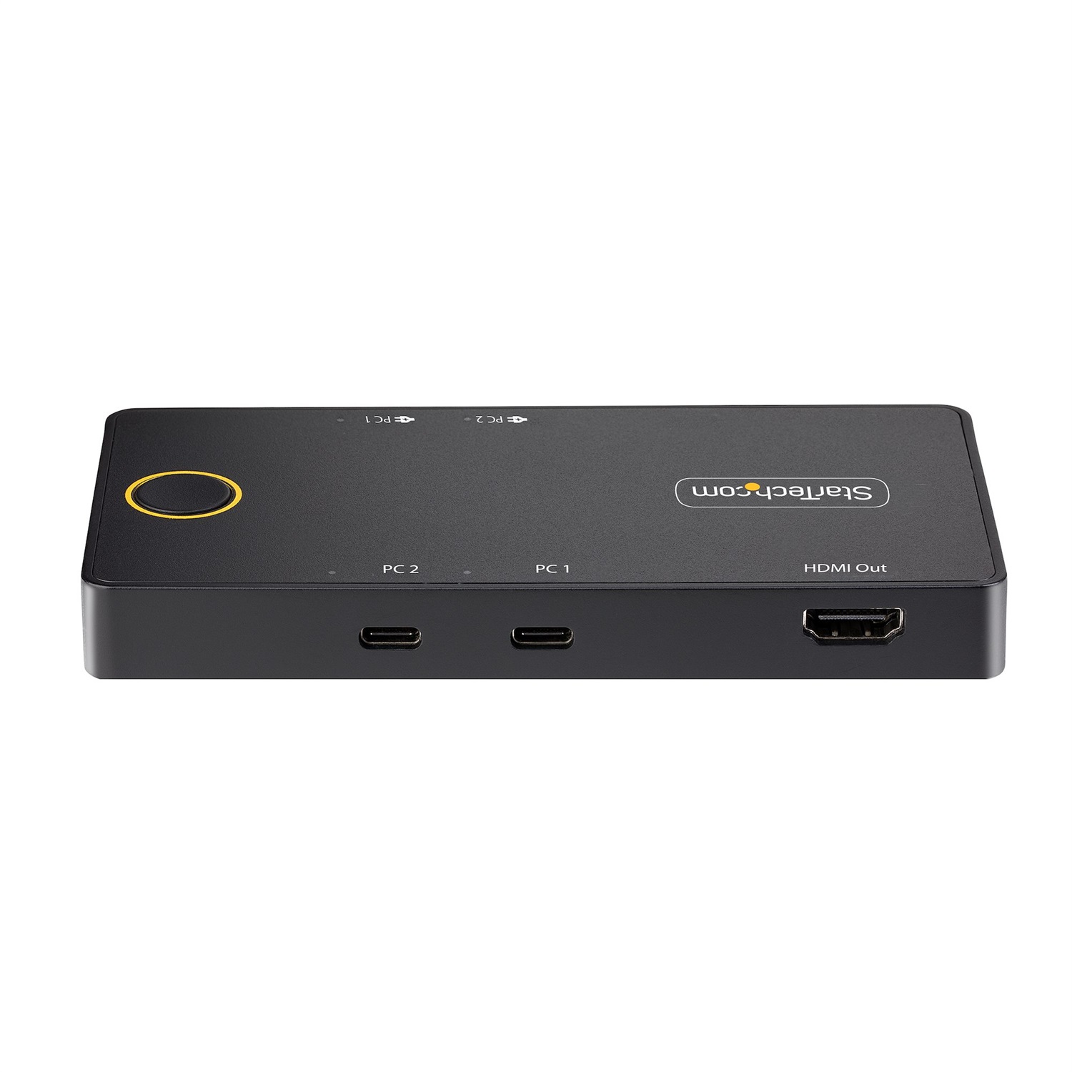 StarTech.com C2-H46-UC2-PD-KVM Switch KVM USB-C 2-Port, 4K 60Hz HDMI, 100W Power Delivery, Nero