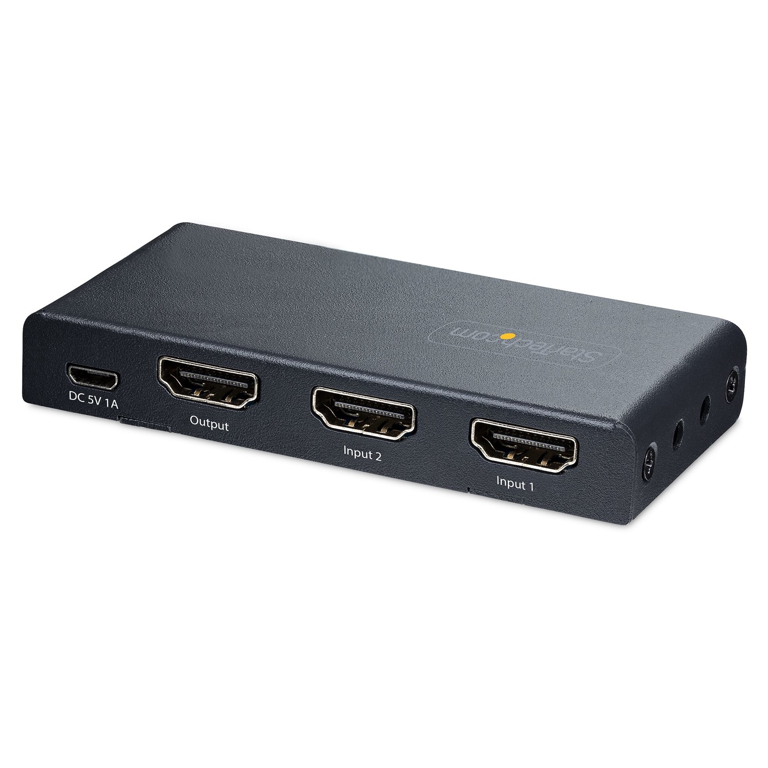 StarTech.com Switch HDMI 8K a 2 porte - Switcher HDMI 2.1 4K 120Hz/8K 60Hz UHD, HDR10 , Commutatore HDMI 2 In 1 Out, commutazione automatica/manuale, telecomando e alimentatore inclusi