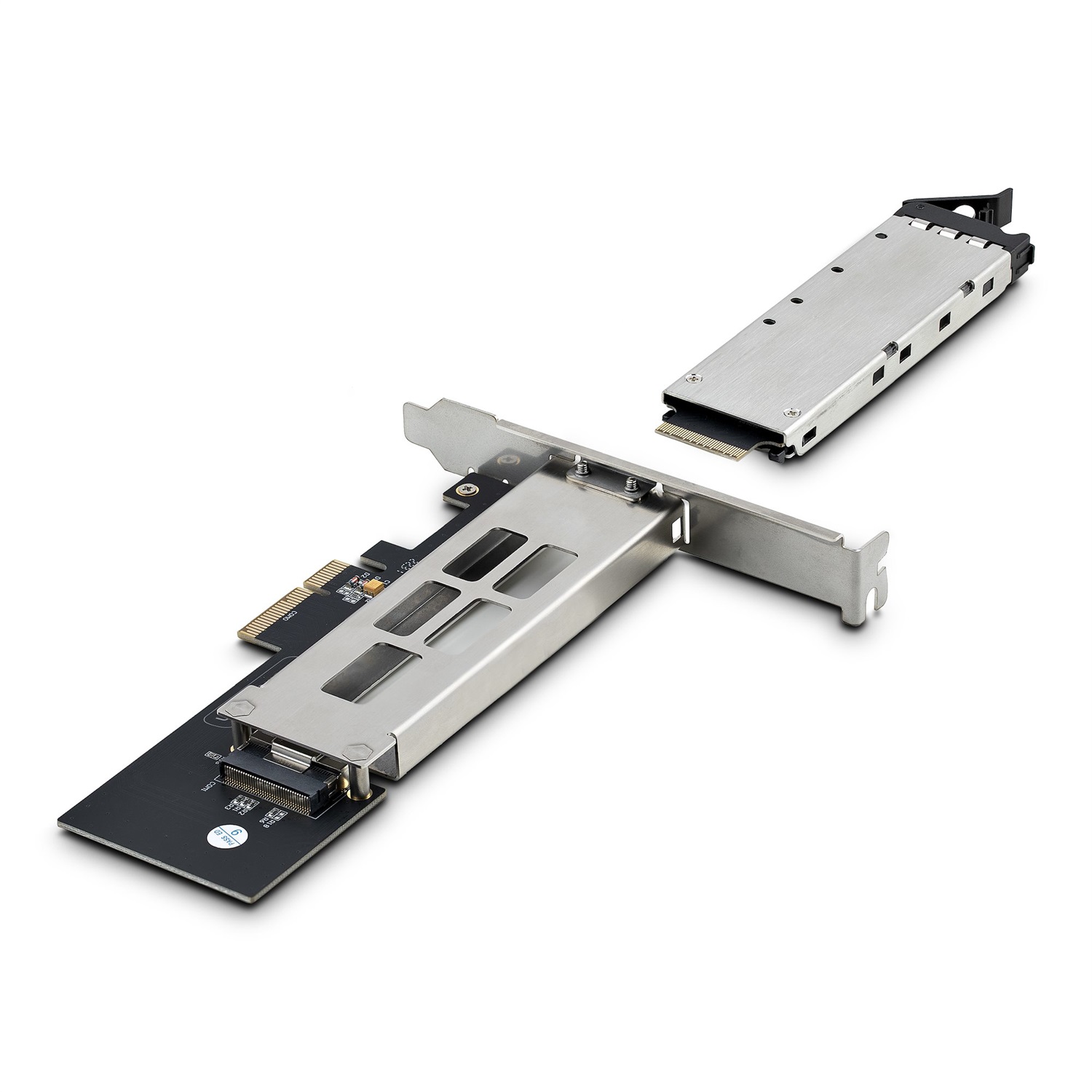 StarTech.com Rack Rimovibile per SSD M.2 NVMe a PCIe x4 - Backplane Mobile, Alloggiamento PCIe 4.0/3.0 Hot-Swap, Installazione Senza Attrezzi, Blocco a Chiave