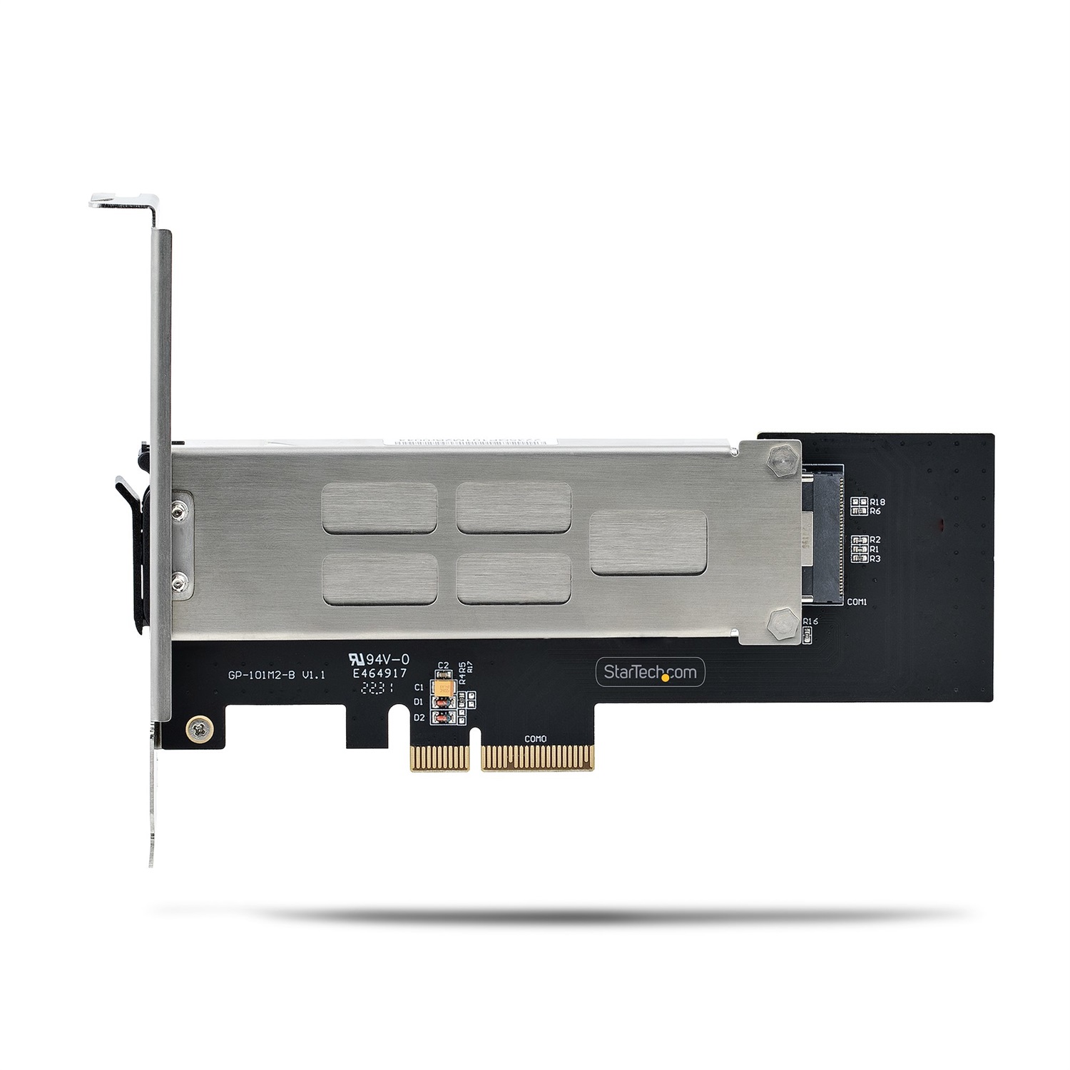 StarTech.com Rack Rimovibile per SSD M.2 NVMe a PCIe x4 - Backplane Mobile, Alloggiamento PCIe 4.0/3.0 Hot-Swap, Installazione Senza Attrezzi, Blocco a Chiave