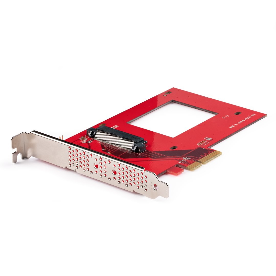 StarTech.com Scheda adattatore U.3 a PCIe 4.0 x4 per SSD NVMe da 2,5