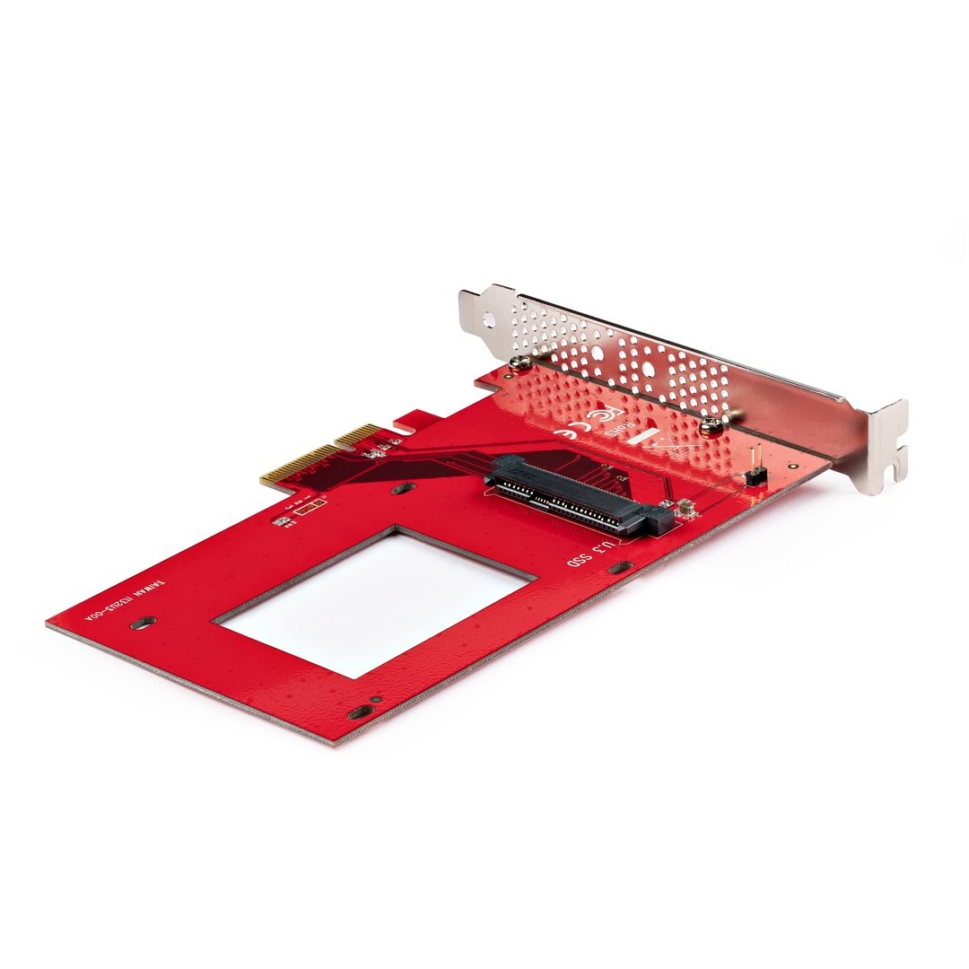 StarTech.com Scheda adattatore U.3 a PCIe 4.0 x4 per SSD NVMe da 2,5