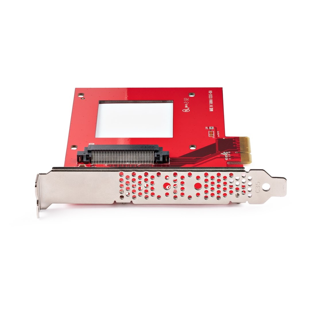 StarTech.com Scheda adattatore U.3 a PCIe 4.0 x4 per SSD NVMe da 2,5