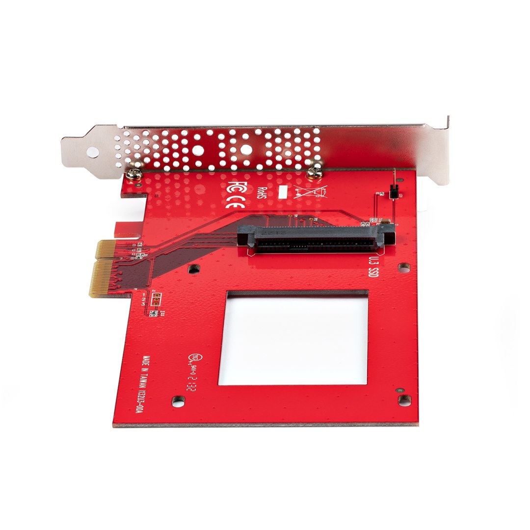 StarTech.com Scheda adattatore U.3 a PCIe 4.0 x4 per SSD NVMe da 2,5