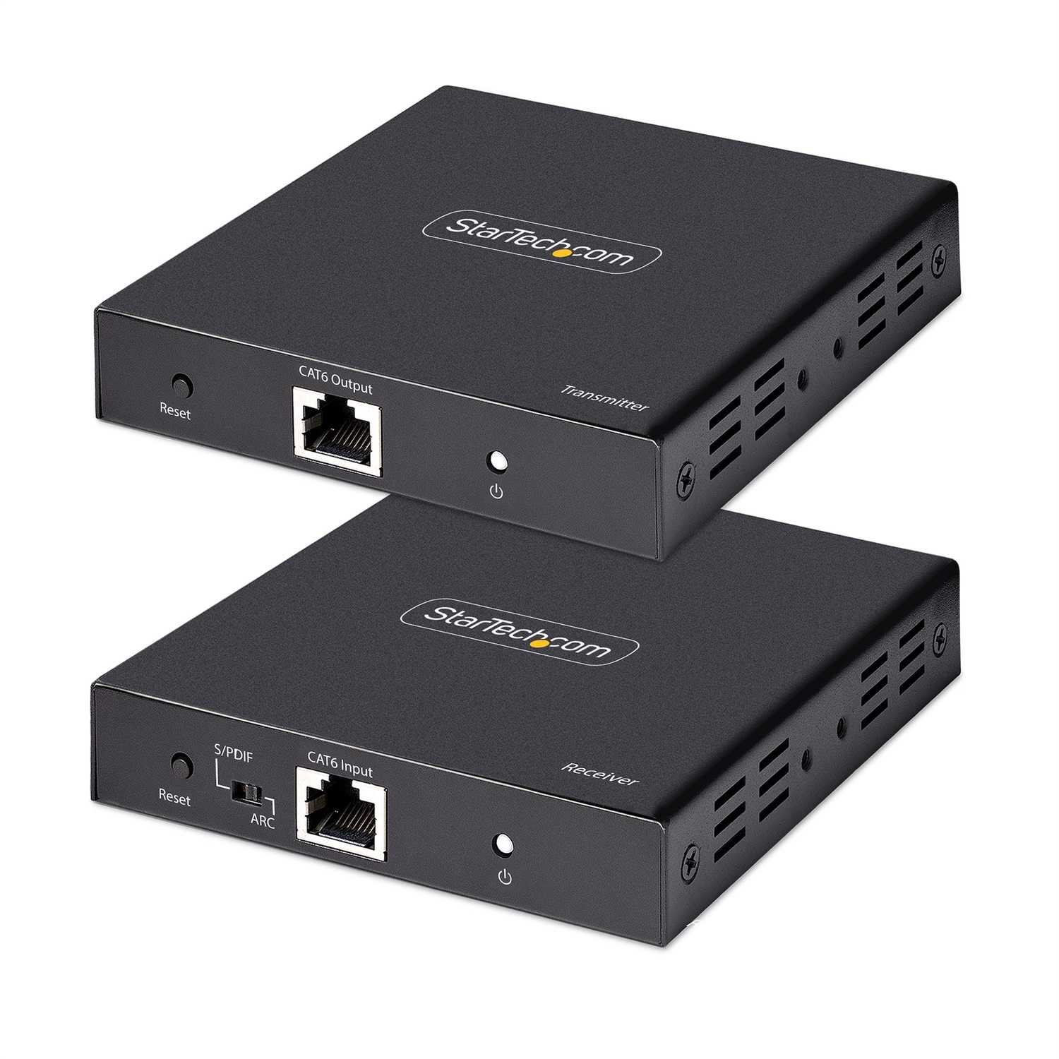 StarTech.com Estensore HDMI 4K su Cavo Ethernet CAT5/CAT6 - Video Extender 4K 60Hz HDR fino a 70m con Uscita HDMI e Audio S/PDIF - Kit Trasmettitore e Ricevitore (4K70IC-EXTEND-HDMI)