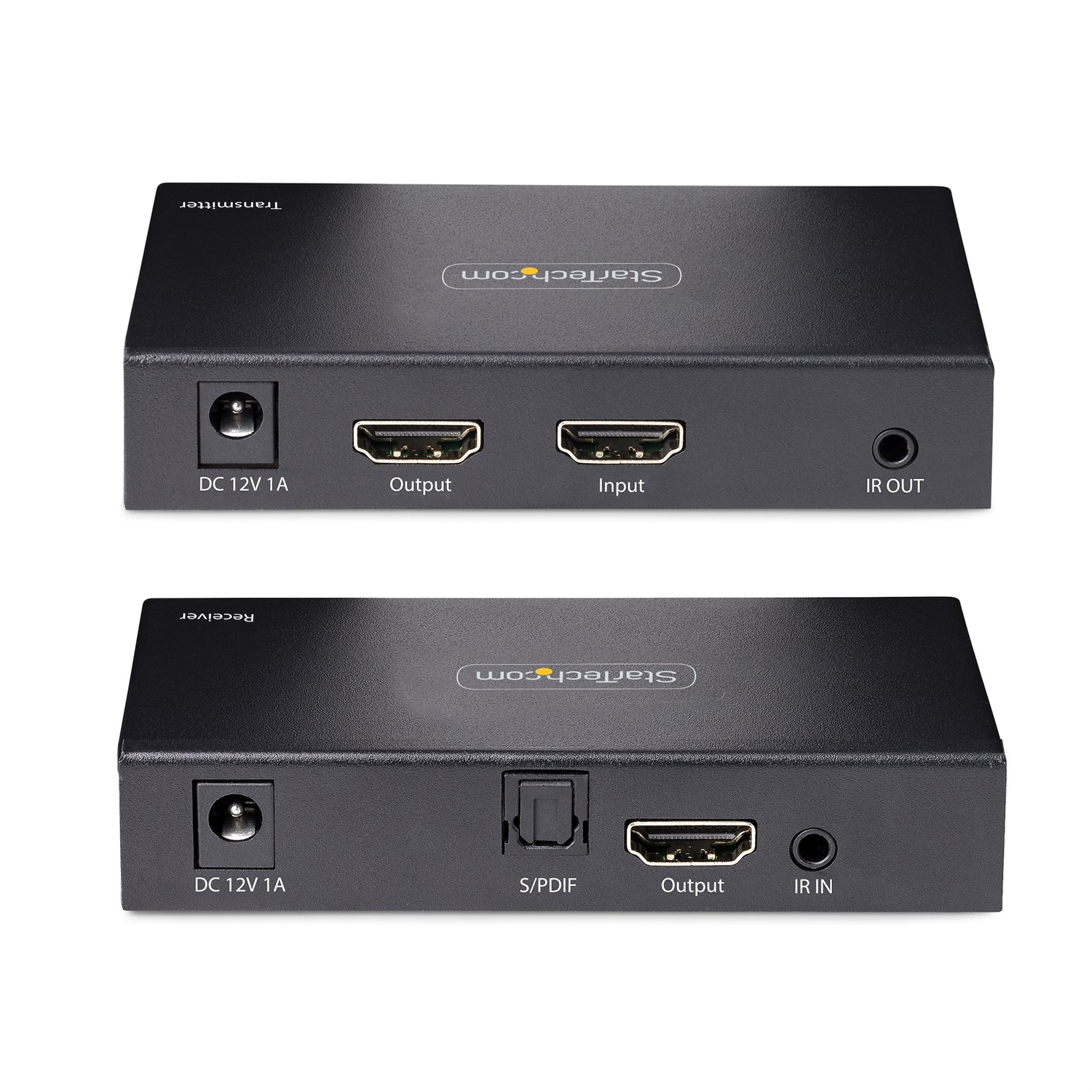 StarTech.com Estensore HDMI 4K su Cavo Ethernet CAT5/CAT6 - Video Extender 4K 60Hz HDR fino a 70m con Uscita HDMI e Audio S/PDIF - Kit Trasmettitore e Ricevitore (4K70IC-EXTEND-HDMI)