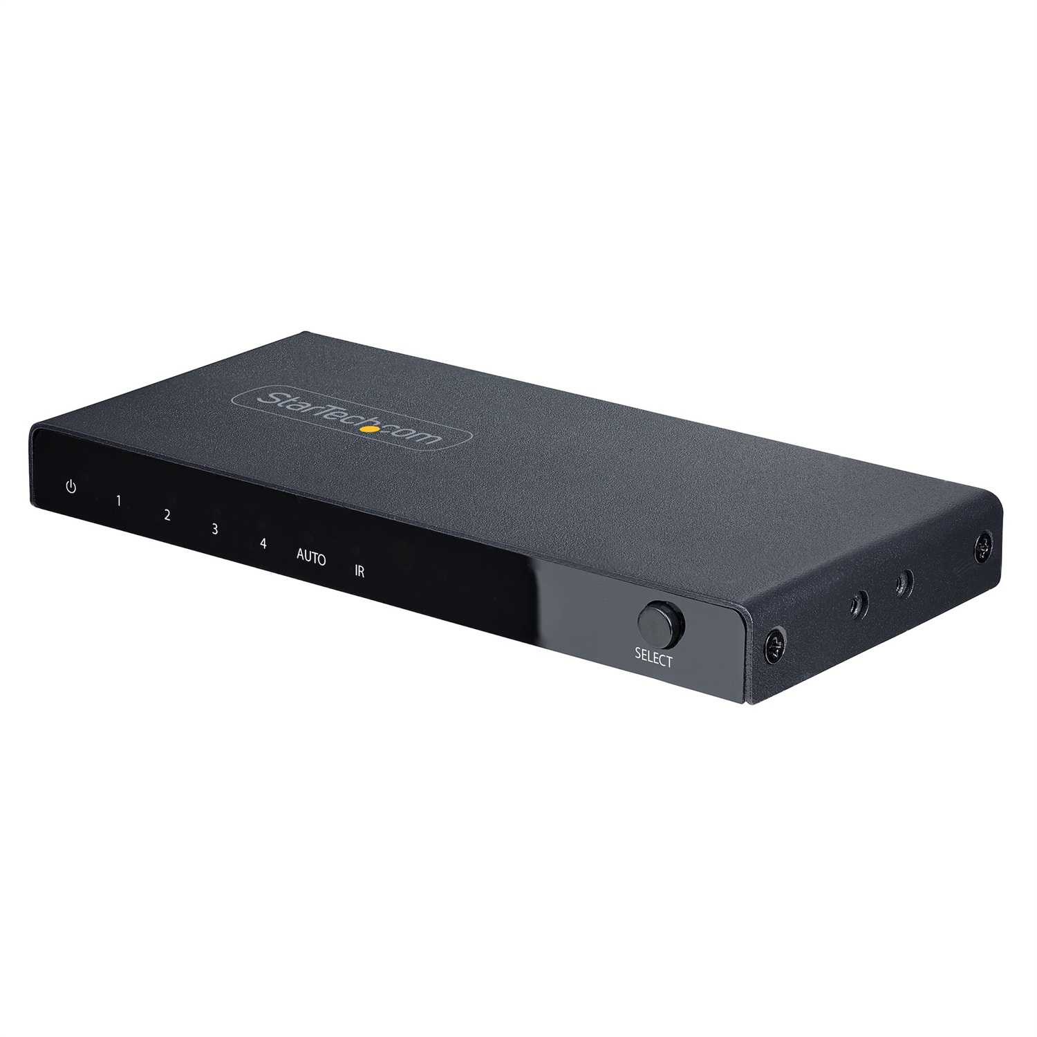 StarTech.com Switch HDMI 8K a 4 porte - Switcher HDMI 2.1 con supporto 4K 120Hz e 8K 60Hz, HDR10 , Commutazione automatica/manuale, Telecomando e Alimentatore inclusi