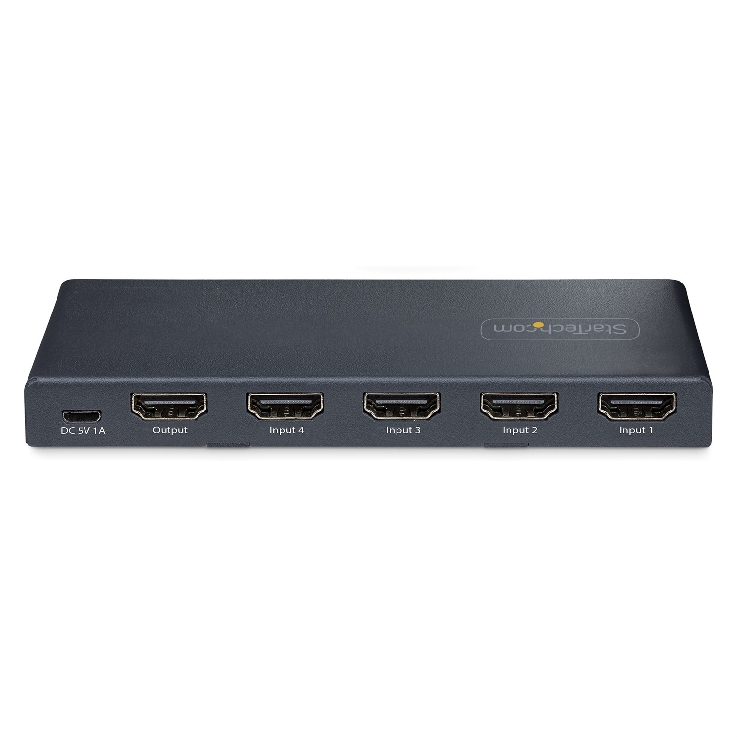 StarTech.com Switch HDMI 8K a 4 porte - Switcher HDMI 2.1 con supporto 4K 120Hz e 8K 60Hz, HDR10 , Commutazione automatica/manuale, Telecomando e Alimentatore inclusi