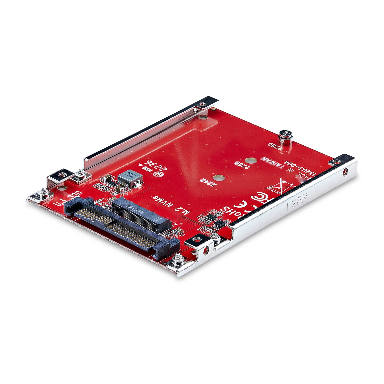 StarTech.com Adattatore SSD M.2 a U.3 - Compatibile con Unità M.2 PCIe NVMe, Adattatore/Convertitore Host PCIe M.2 a U.3 da 2,5