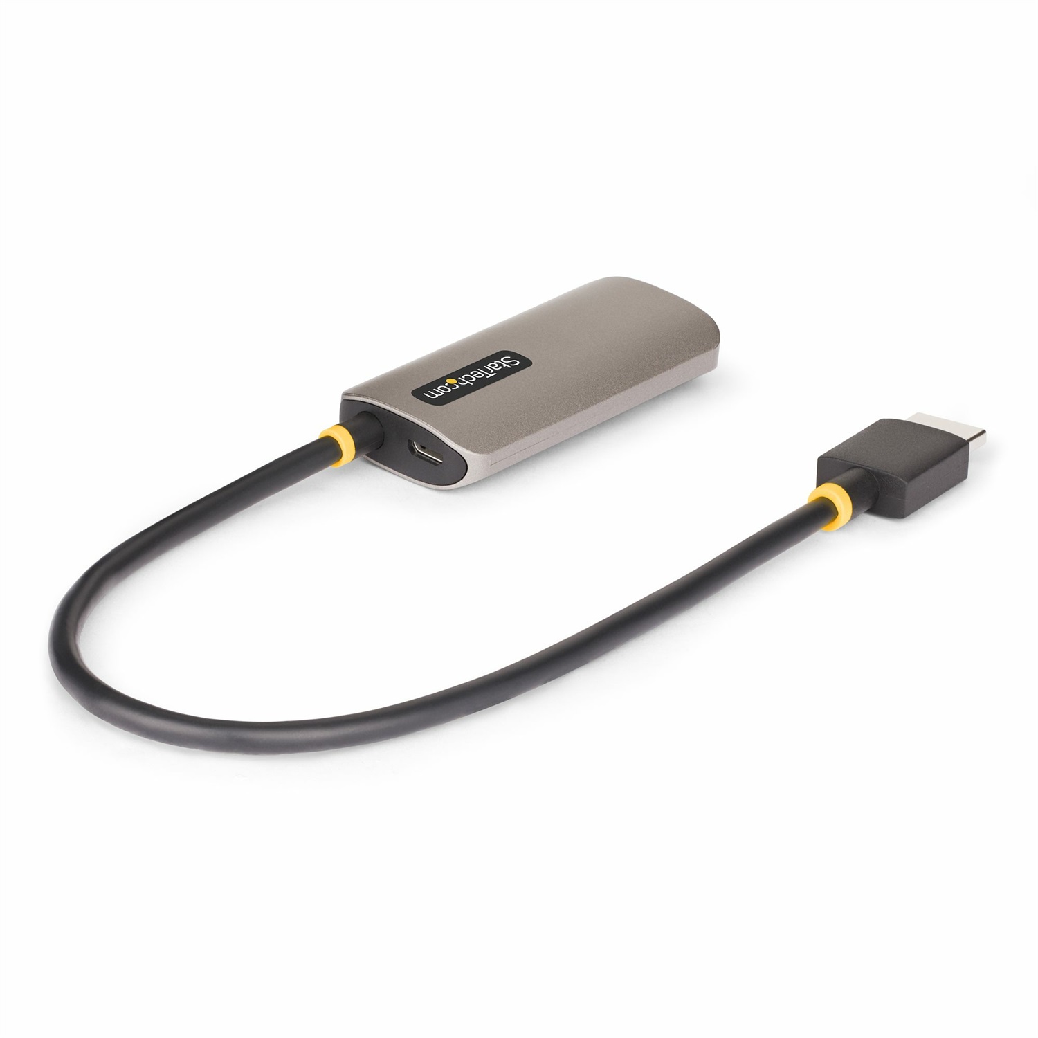 StarTech.com Cavo adattatore da HDMI a DisplayPort 30 cm, 8K 60Hz, Convertitore video attivo HDMI 2.1 a DP 1.4, Alimentato da bus USB
