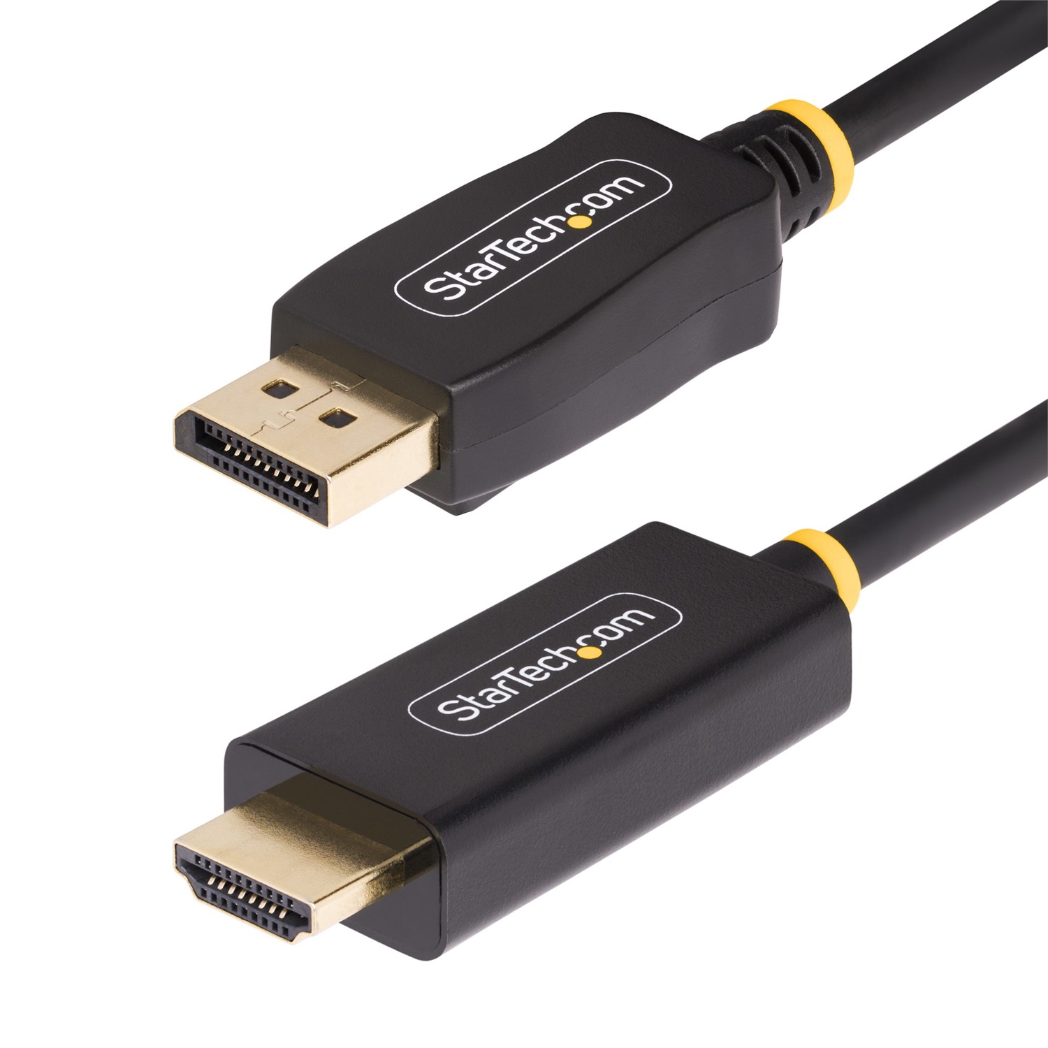 StarTech.com Cavo da DisplayPort a HDMI da 1m, 4K 60 Hz con HDR, Adattatore da DisplayPort a HDMI 2.0b, Convertitore video attivo da computer DP a monitor HDMI