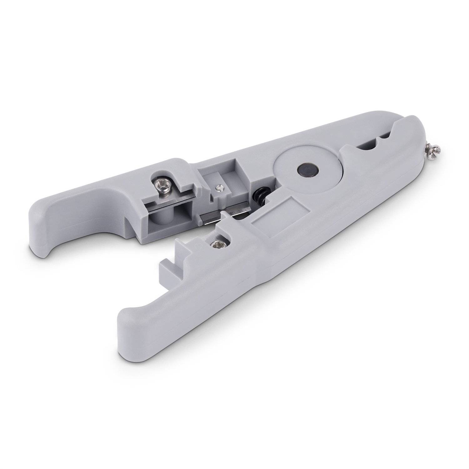 StarTech.com Spelafili e Tagliacavi Professionale per Cavi UTP/FTP/STP/Coassiali con Rotazione a 360° e Pinza per Crimpare