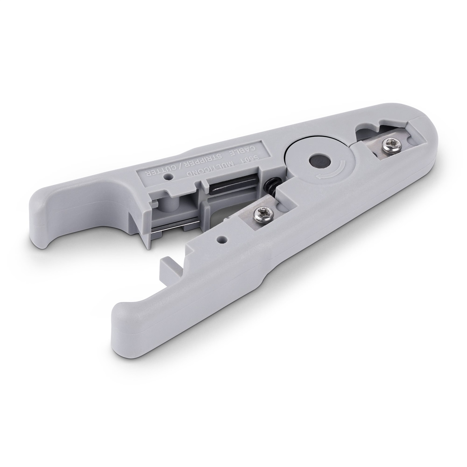 StarTech.com Spelafili e Tagliacavi Professionale per Cavi UTP/FTP/STP/Coassiali con Rotazione a 360° e Pinza per Crimpare