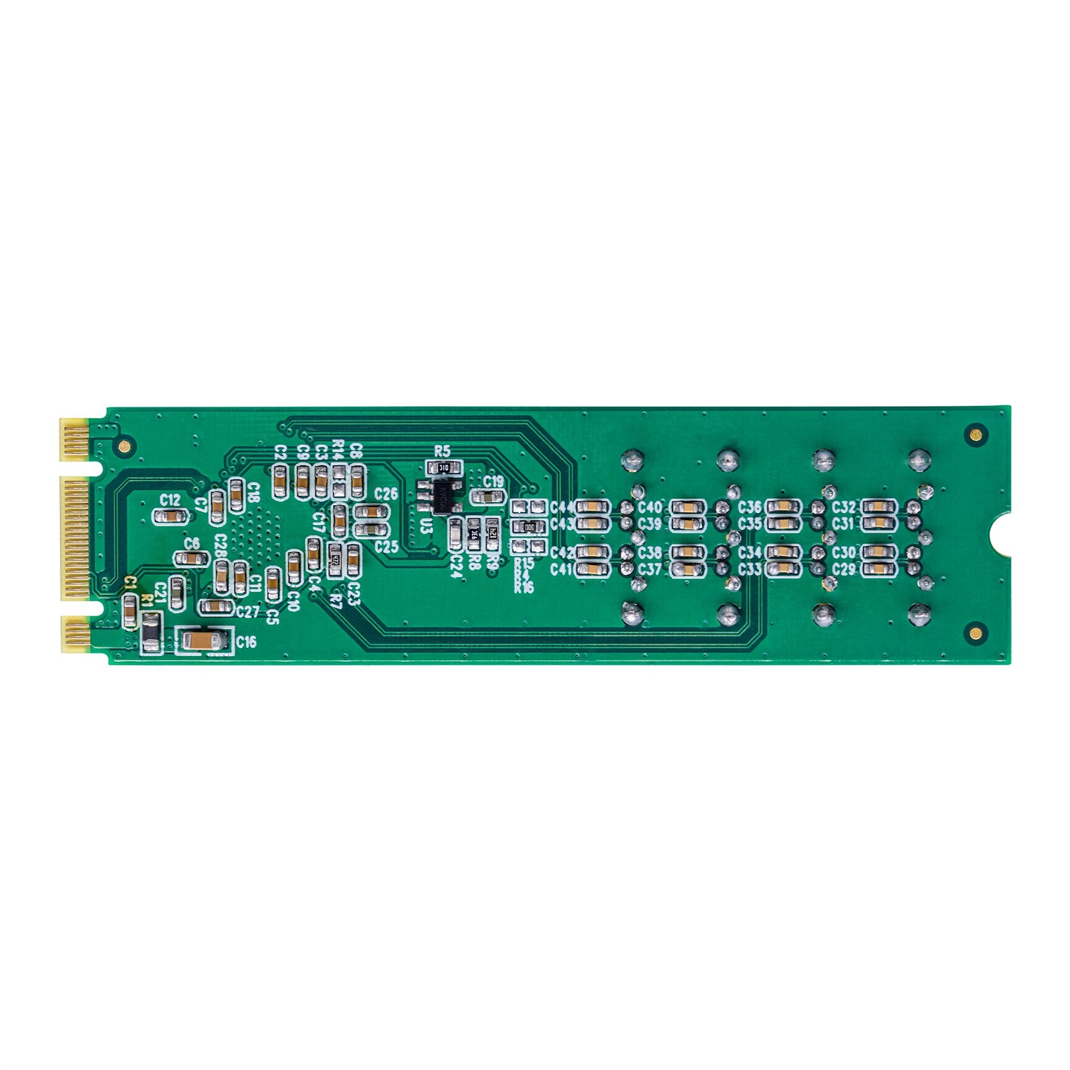 StarTech.com Scheda adattatore da M.2 a SATA a 4 porte - M.2 PCIe 3.0 a SATA HDD/SSD, chipset ASM1064, compatibile con Windows/macOS/Linux