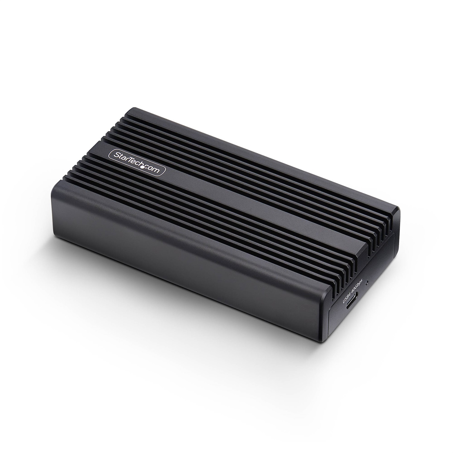 StarTech.com Enclosure M.2 NVMe USB4 - Box Esterno in Alluminio per SSD NVMe a USB-C / Thunderbolt, Fino a 40Gbps, Compatibile B M / M-Key