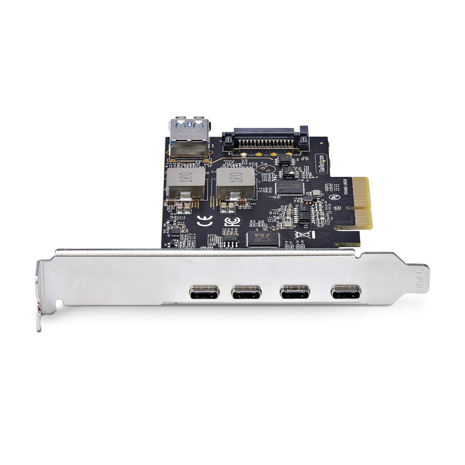 StarTech.com Scheda di Espansione PCIe USB a 5 porte, USB 3.2 10Gbps, 4x USB-C, 1x USB-A interna, scheda controller PCIe USB