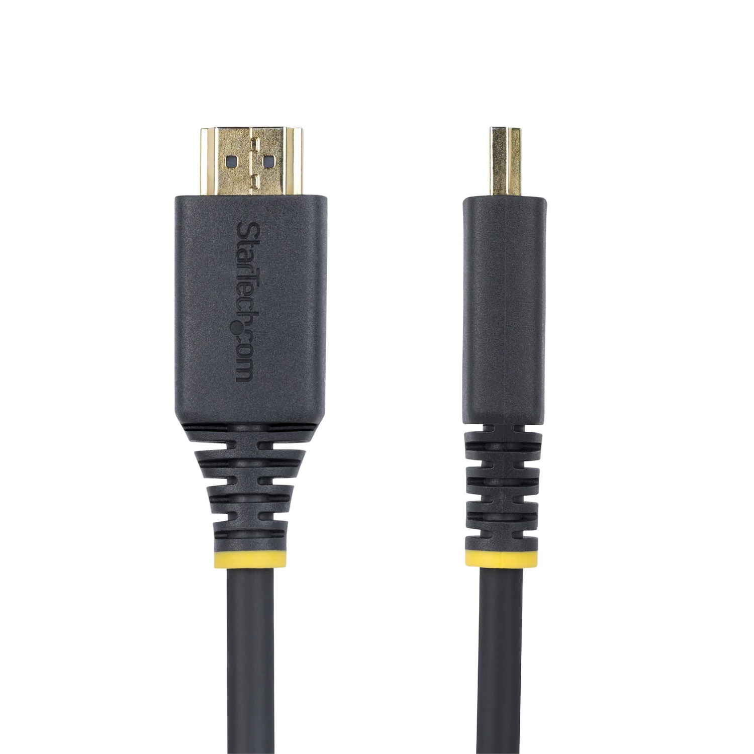 StarTech.com Cavo HDMI ad alta velocità certificato Premium da 50cm, 4K 60Hz/1440p 144Hz, HDR10, HDCP 2.2, ARC, 18Gbps, cavo UHD HDMI 2.0 con rivestimento in TPE