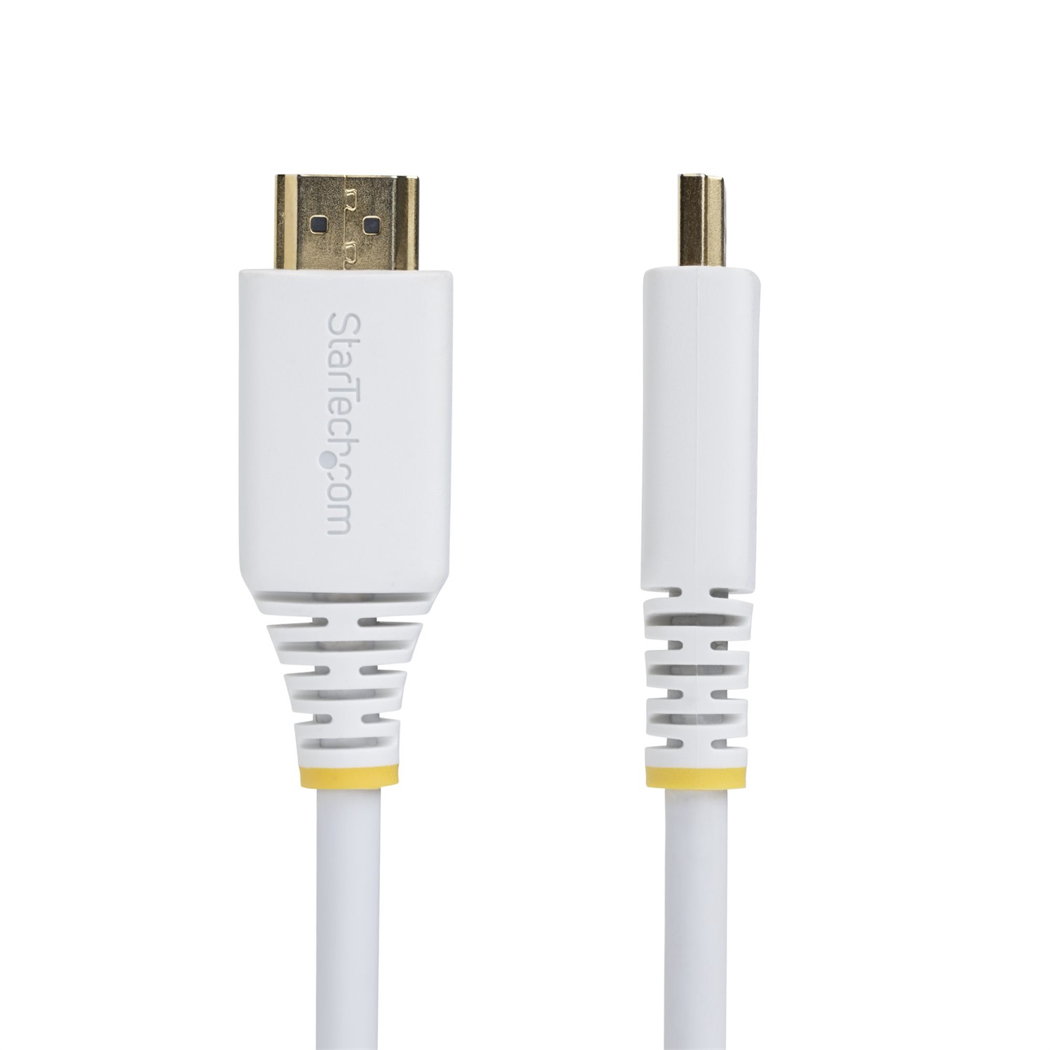 StarTech.com Cavo HDMI Premium Certificato Alta Velocità da 3m, 4K 60Hz / 1440p 144Hz, HDR10 / HDCP 2.2 / ARC, 18 Gbps, UHD HDMI 2.0 per TV / Monitor / Display, Rivestimento in TPE, Bianco