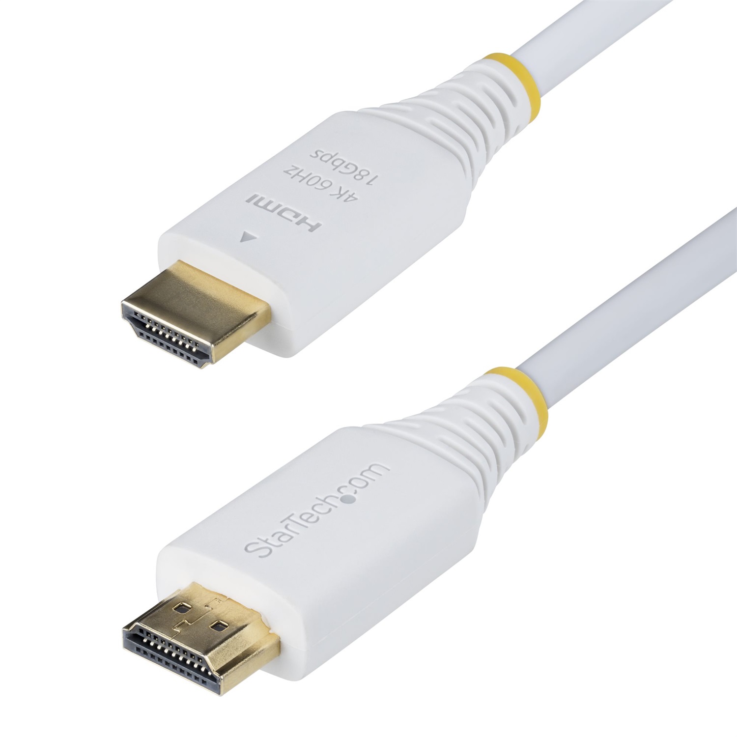 StarTech.com HDMI2-CABLE-4K60-6FW cavo HDMI 1,8 m HDMI tipo A (Standard) Bianco