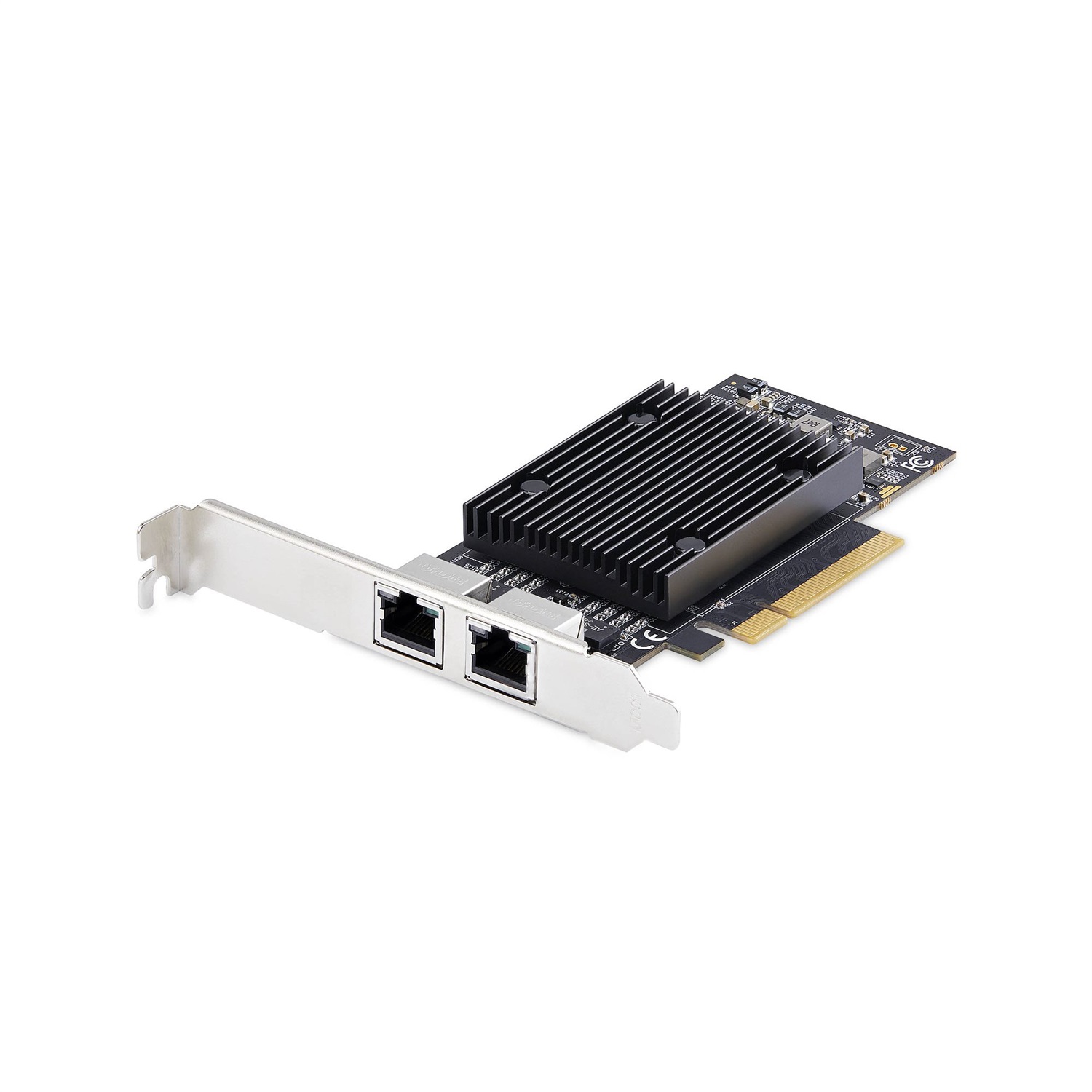 StarTech.com Scheda di rete PCIe 10Gb a 2 porte con chipset BCM57416 per Windows e Linux