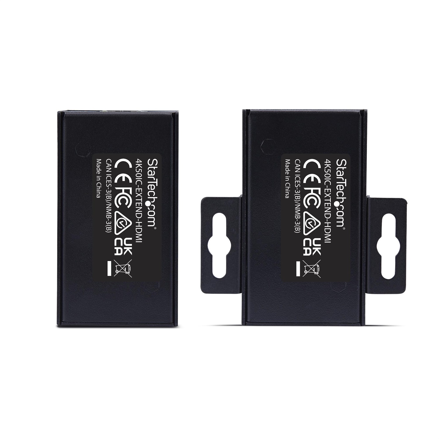 StarTech.com Extender HDMI 4K 60Hz fino a 60 m, kit trasmettitore e ricevitore su CAT5e/CAT6 con Power Over Cable