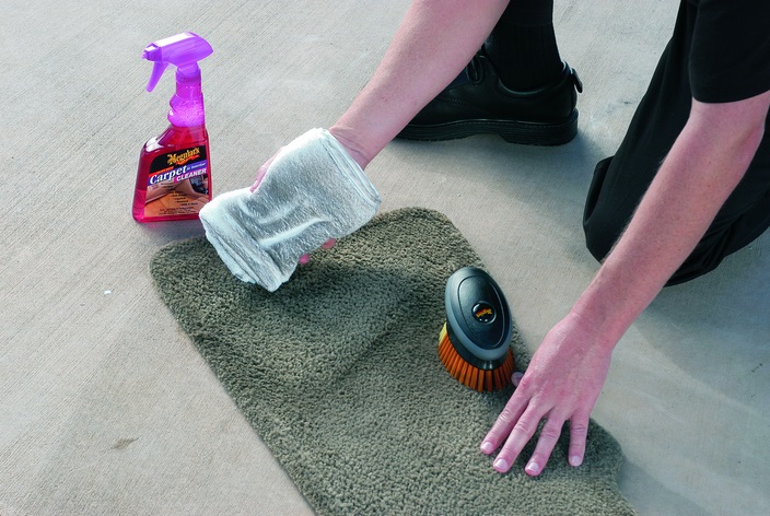 Meguiar's Pulitore per Tappeti ed Interni - Spray Detergente Rimuovi Macchie e Odori, 473 ml