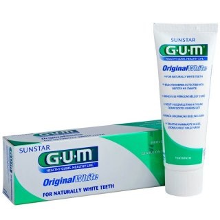 GUM Original White Dentifricio sbiancante 75 ml