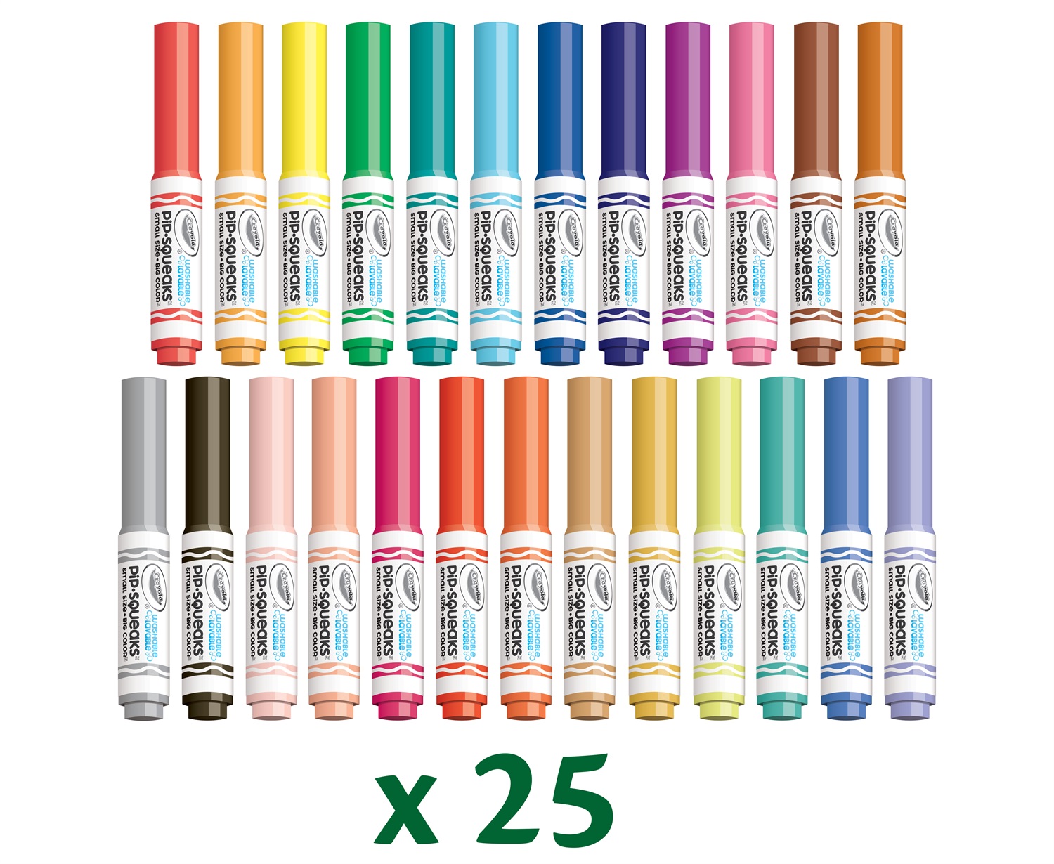 Crayola Kit di Attività Manuali per Bambini - Valigetta con 65 Pezzi, Pennarelli Lavabili e Carta Bianca, Età 4