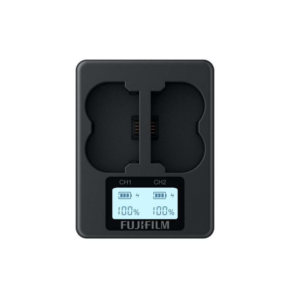 Fujifilm BC-W235 Caricabatterie per 2 Batterie NP-W235
