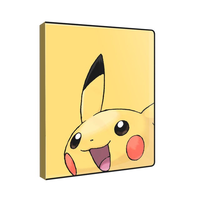 Ultra PRO - Portafoglio a 9 tasche Pikachu 2025, per 180 carte Pokémon, 10 pagine ad alta chiarezza
