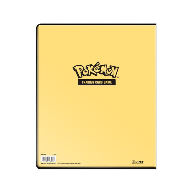 Ultra PRO - Portafoglio a 9 tasche Pikachu 2025, per 180 carte Pokémon, 10 pagine ad alta chiarezza