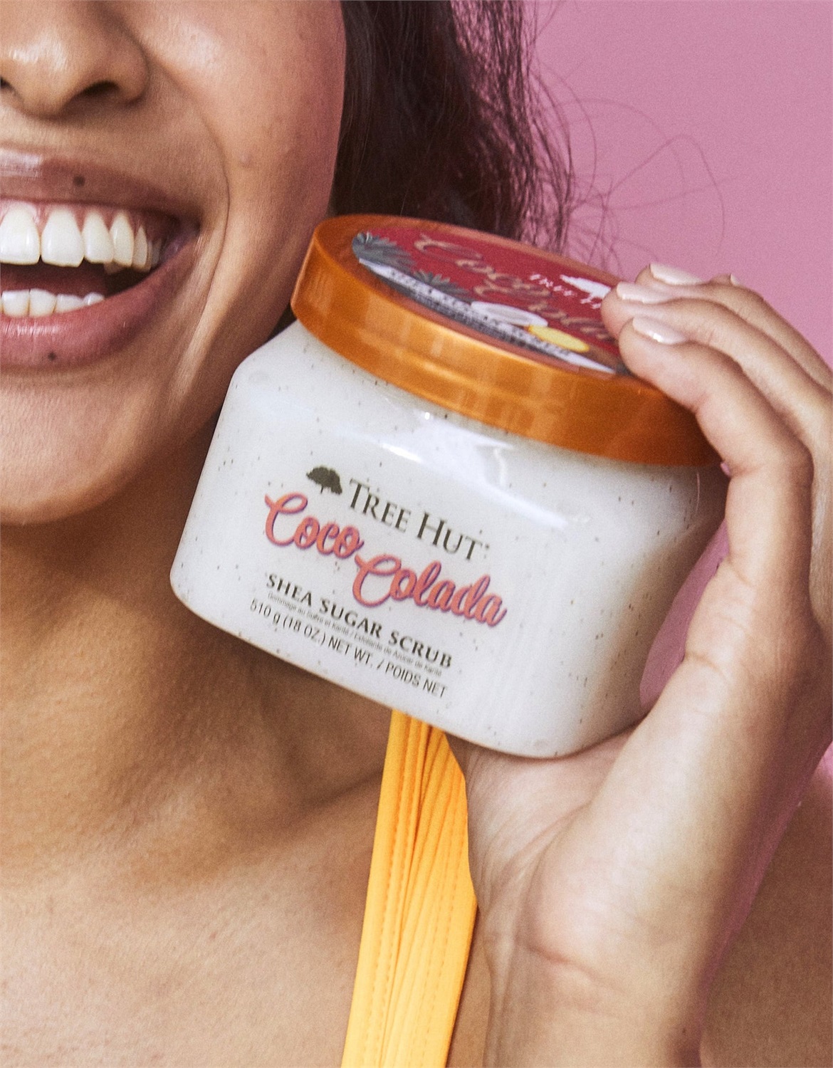 Tree Hut Coco Colada Shea Sugar Scrub 510 g - Scrub Corpo Esfoliante con Zucchero e Burro di Karité per Pelle Morbida e Luminosa