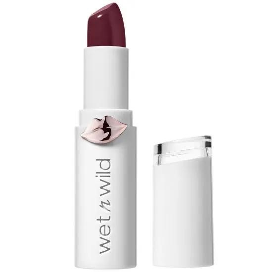 Wet n Wild MegaLast High-Shine Lip Color - Rossetto Idratante a Lunga Durata 3.3 g - Colore Sangria Time