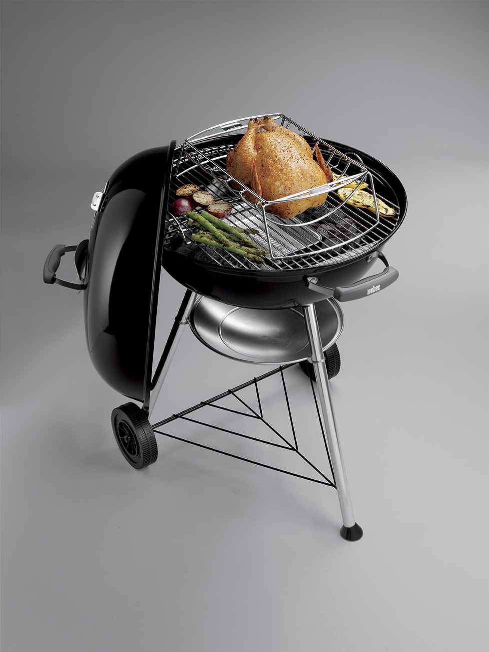 Weber Barbecue a Carbone Compact Kettle Ø 57 cm Nero - 1321004