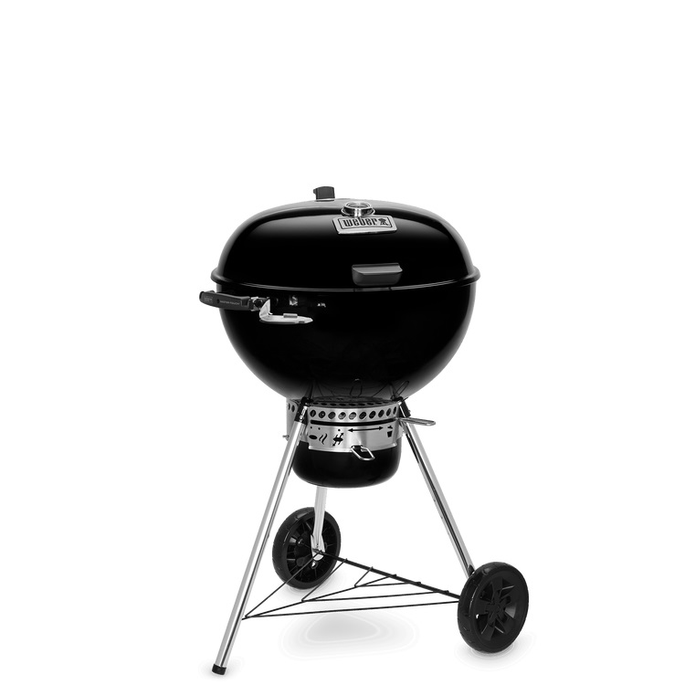 Weber Master-Touch Premium E-5770 Barbecue a Carbone Ø 57 cm, 2342 cm², Nero e Argento