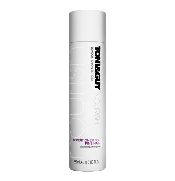 Toni & Guy Balsamo Nutriente per Capelli Fini - 250 ml, Volume e Idratazione