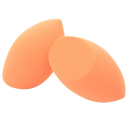 Real Techniques Miracle Complexion Sponge - Set di 2 Spugnette Viso Multifunzionali 3 in 1 per Fondotinta Liquido e Crema
