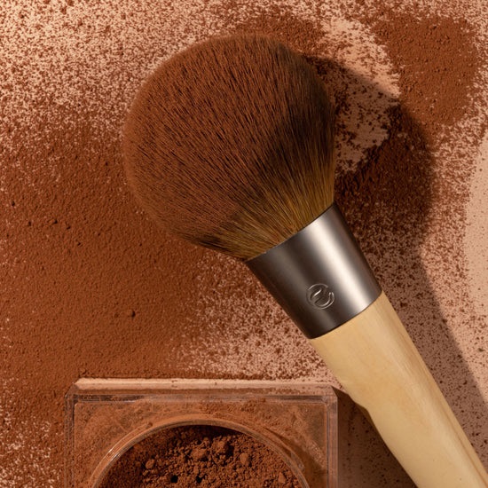 EcoTools Full Powder Brush - Pennello per il trucco con testina ampia e morbida per cipria compatta