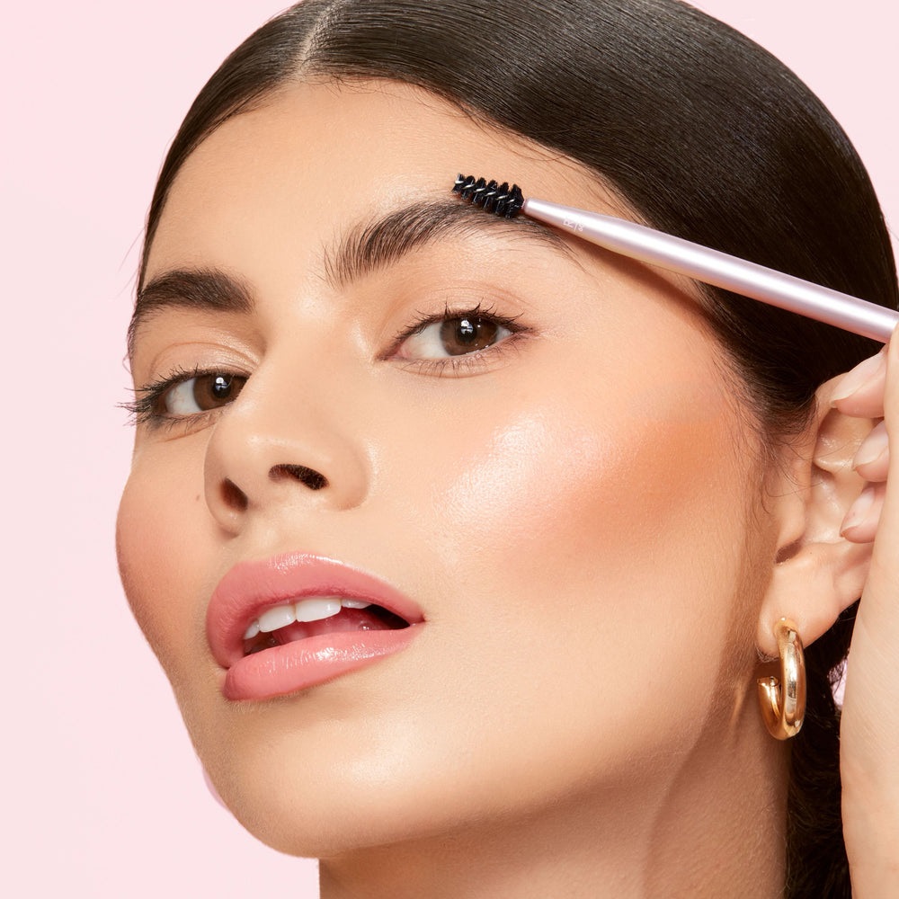 Real Techniques Brow Styling Set - Set di 3 Pennelli per Sopracciglia Facili da Usare, Strumenti per Riempire e Sfumare