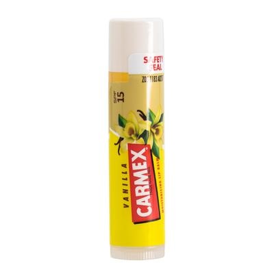 CARMEX Balsamo Labbra Vaniglia SPF 15 - Idratazione Profonda e Protezione Solare 4,25 g