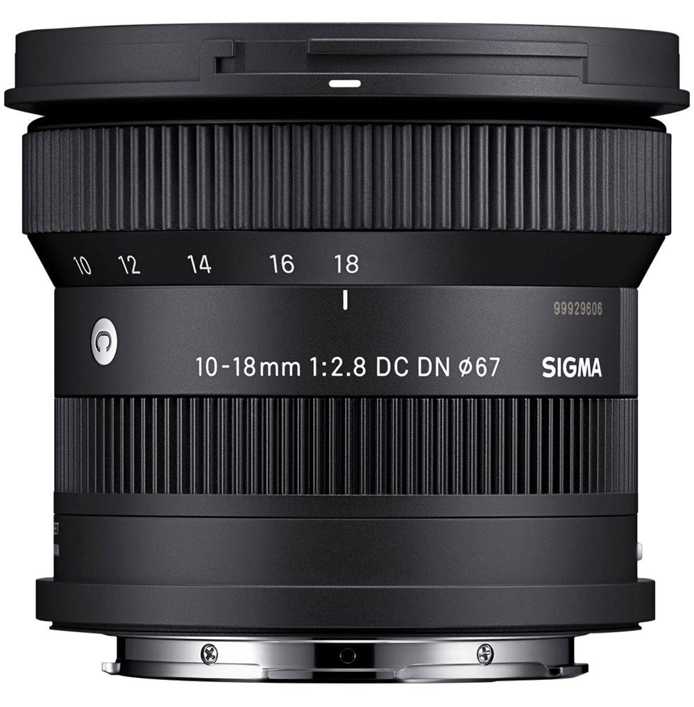 Sigma 10-18mm f/2.8 DC DN Contemporary - Obiettivo grandangolare L-Mount per fotocamere APS-C