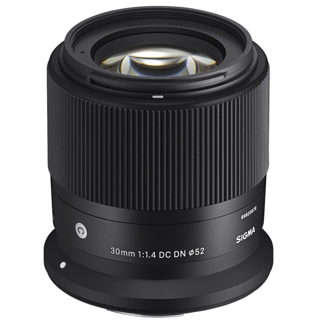 Sigma 30mm F1.4 DC DN Contemporary - Obiettivo Standard Canon RF, Apertura f/1.4, per Fotocamere Mirrorless APS-C