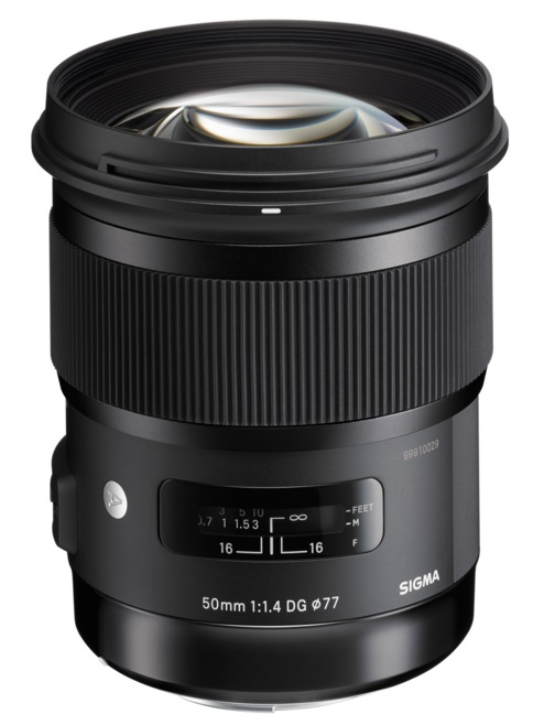 Sigma Art, 50mm F1.4 DG HSM SLR Nero