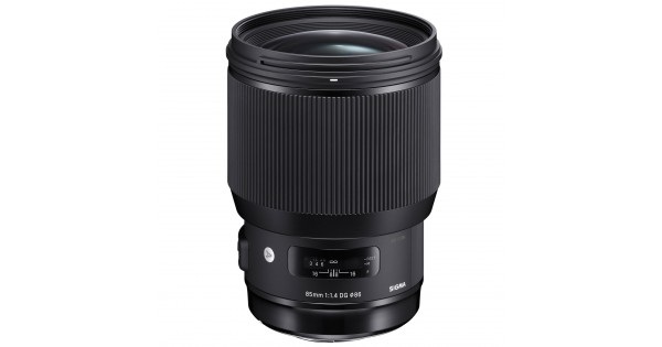 Sigma 85mm f/1.4 DG HSM Art - Teleobiettivo per Nikon F-Mount, 14 lenti in 12 gruppi, Motore AF a ultrasuoni