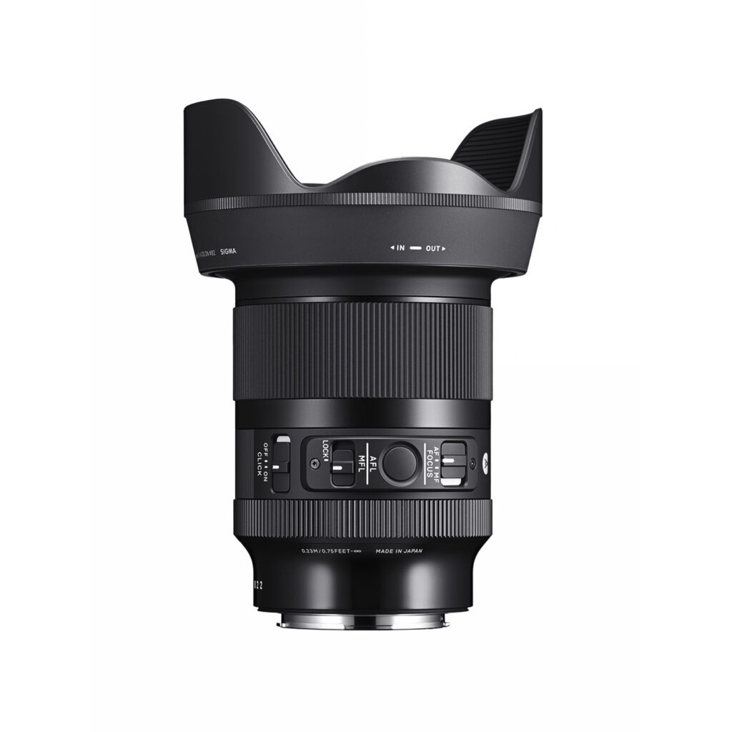 Sigma 20mm F1.4 DG DN Art L-Mount - Obiettivo grandangolare luminoso per fotocamere mirrorless full-frame