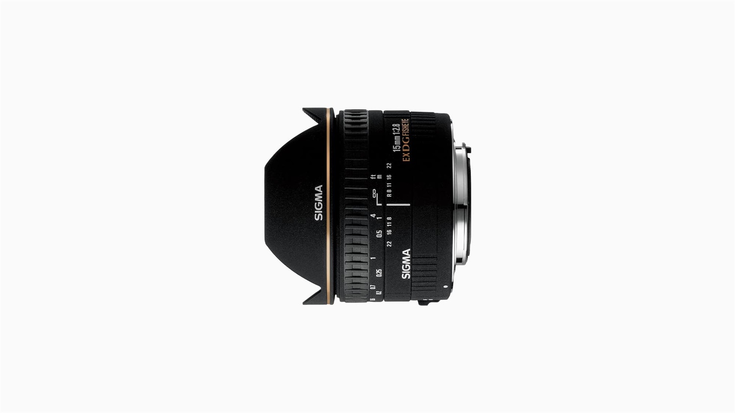 Sigma 15mm F2.8 AF EX DG Diagonal Fisheye Obiettivo per Nikon - Ampio Angolo di Visione