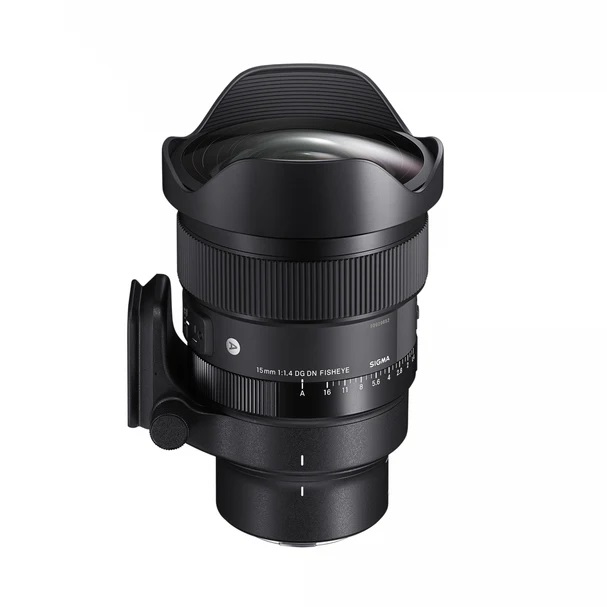 Sigma 15mm F1.4 DG DN Diagonale Fisheye | Obiettivo L-Mount con Apertura f/1.4 e Angolo di Campo di 180°